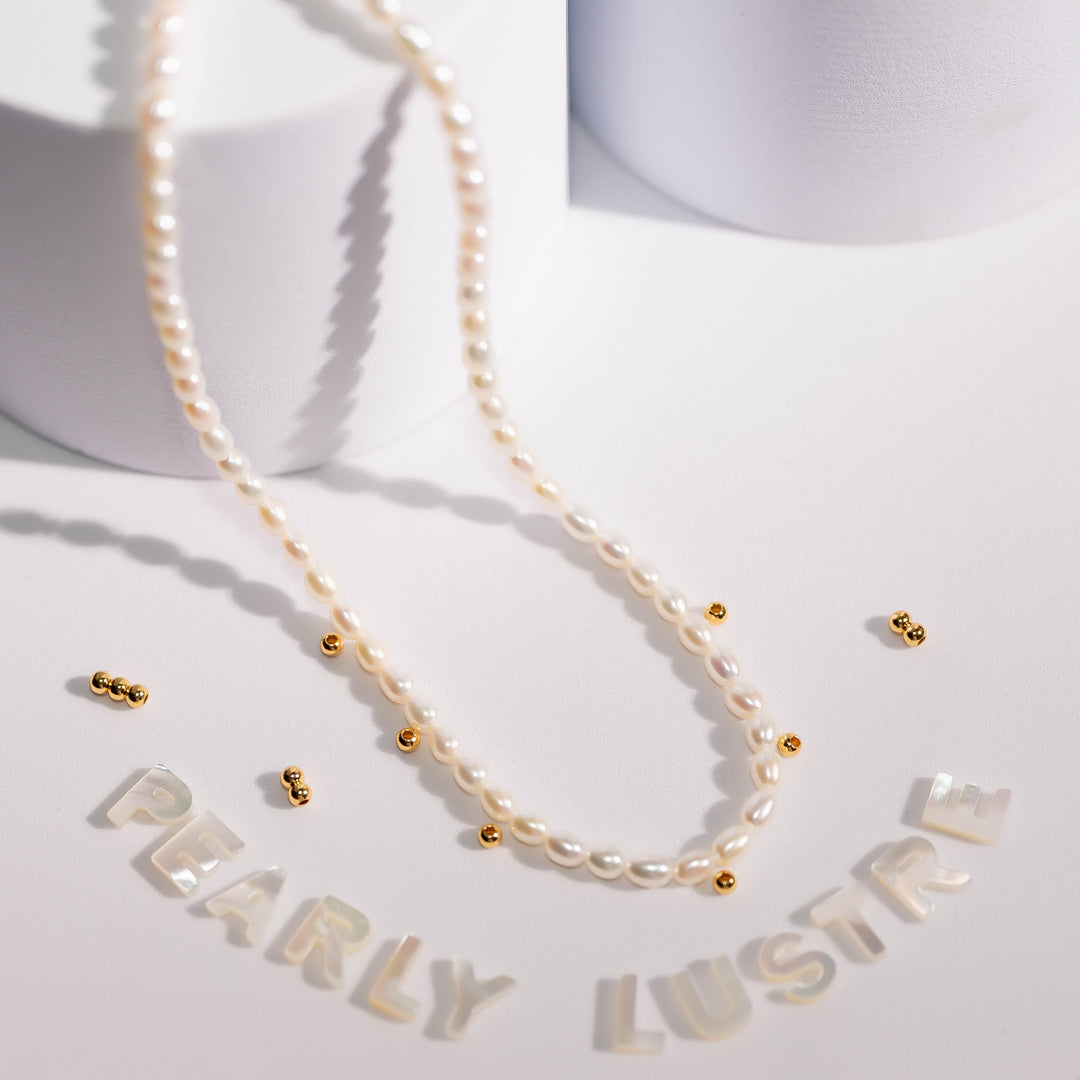 New Yorker Freshwater Pearl Necklace WN00431 - PEARLY LUSTRE