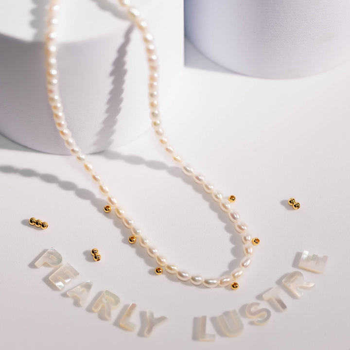 New Yorker Freshwater Pearl Necklace WN00431 - PEARLY LUSTRE