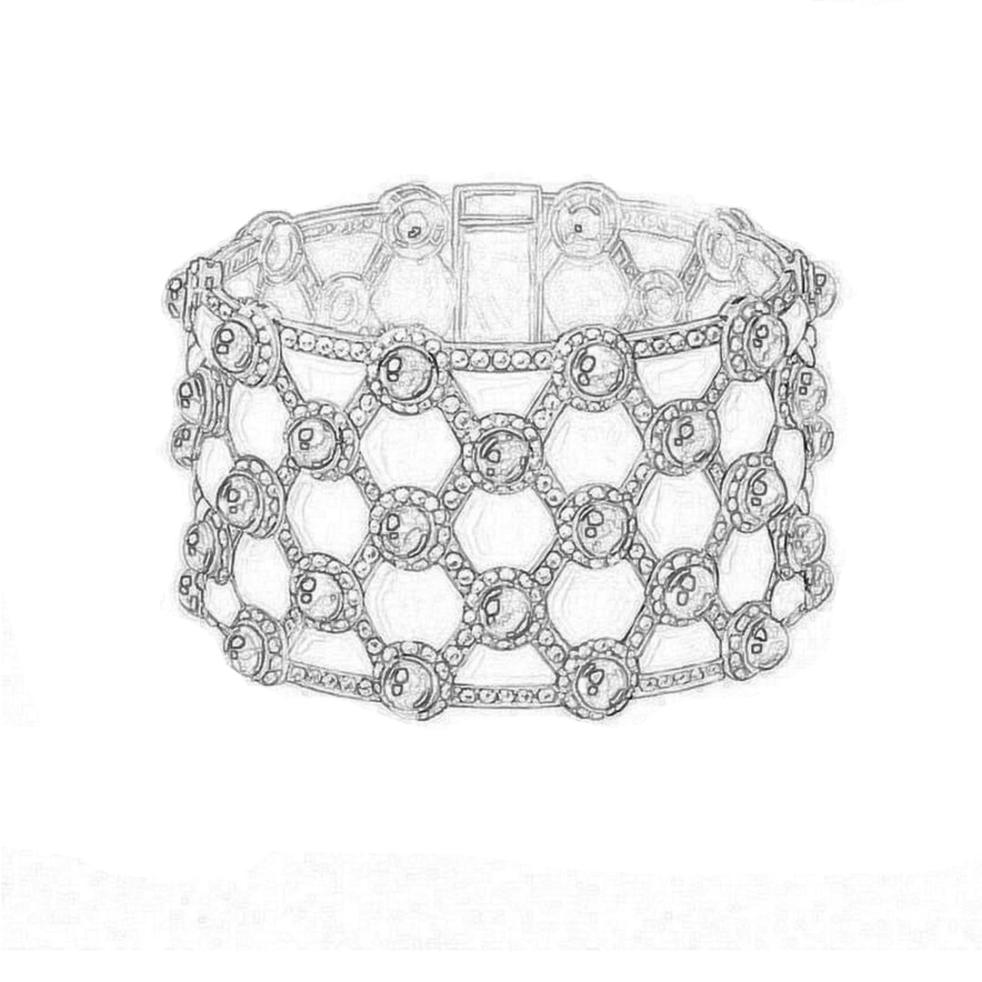 Customization: Pearl Bracelet PM00006 - PEARLY LUSTRE