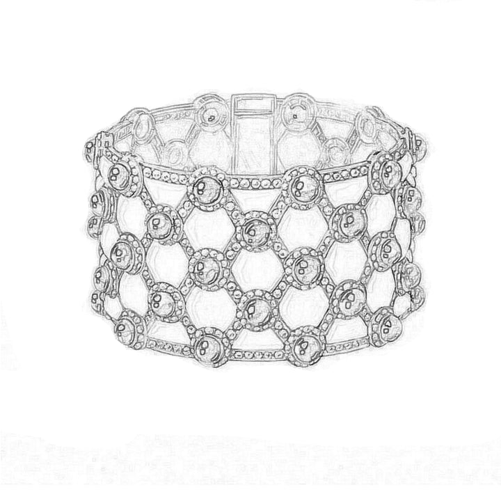 Customization: Pearl Bracelet PM00006 - PEARLY LUSTRE