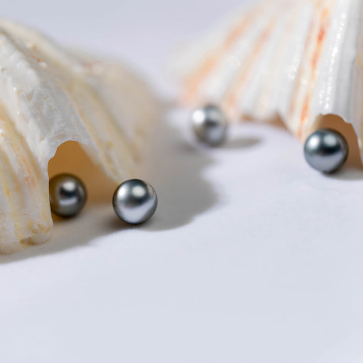 Top Grade Round Tahitian Pearls WA00006 - PEARLY LUSTRE