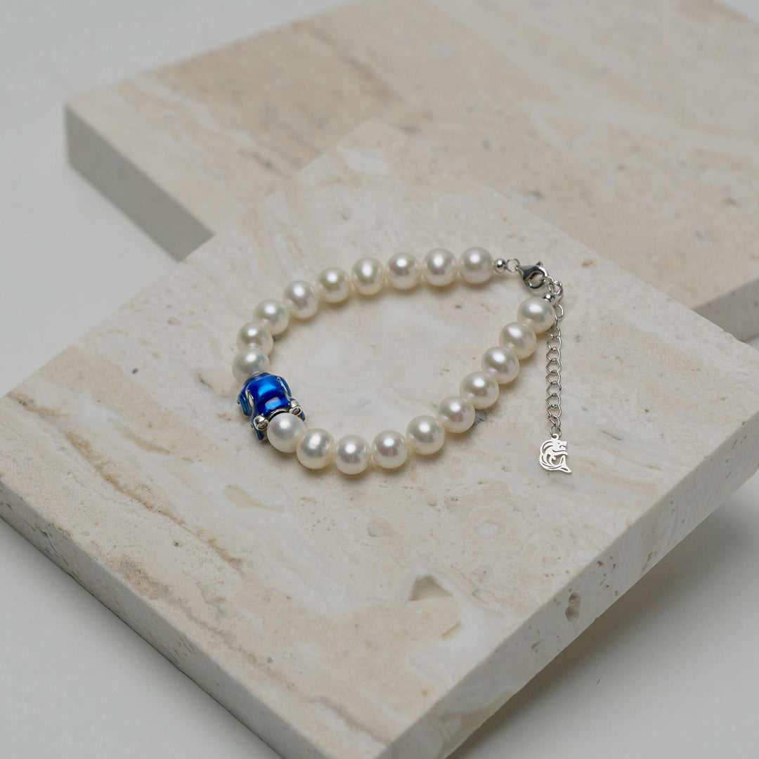 Wonderland Freshwater Pearl Bracelet WB00056 - PEARLY LUSTRE