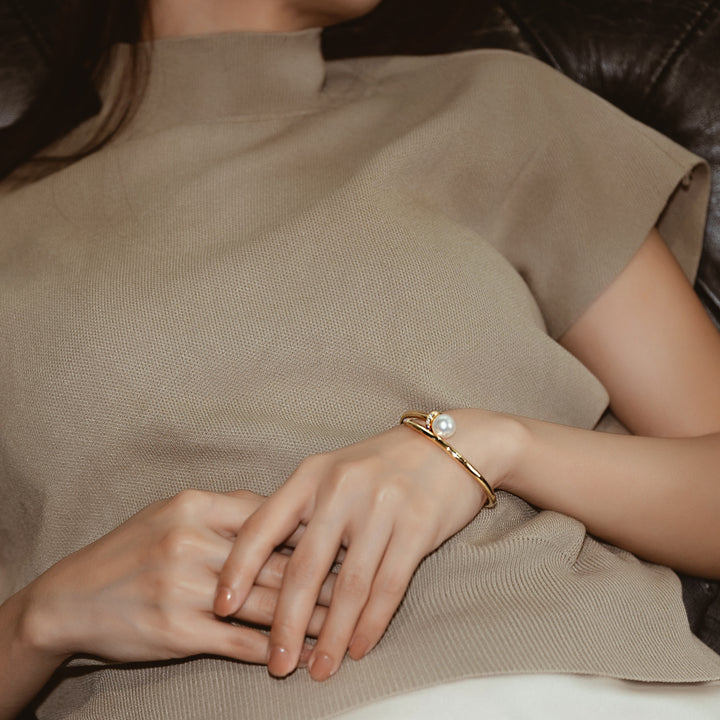 New Yorker Edison Pearl Bracelet WB00066 - PEARLY LUSTRE