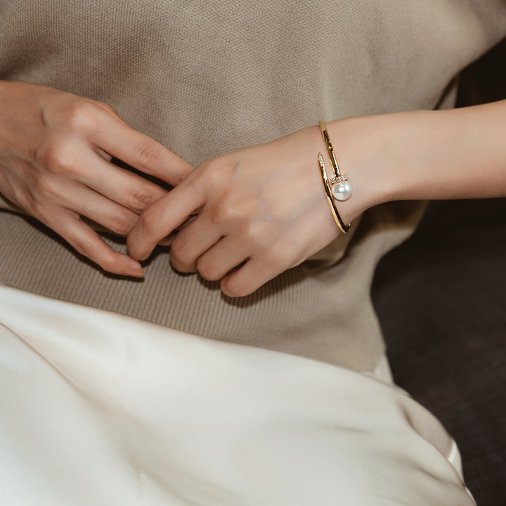 New Yorker Edison Pearl Bracelet WB00066 - PEARLY LUSTRE