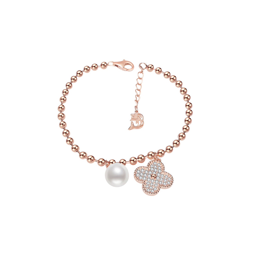 Elegant Freshwater Pearl Bracelet WB00070 - PEARLY LUSTRE