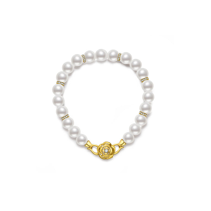 New Yorker Freshwater Pearl Bracelet WB00080 - PEARLY LUSTRE