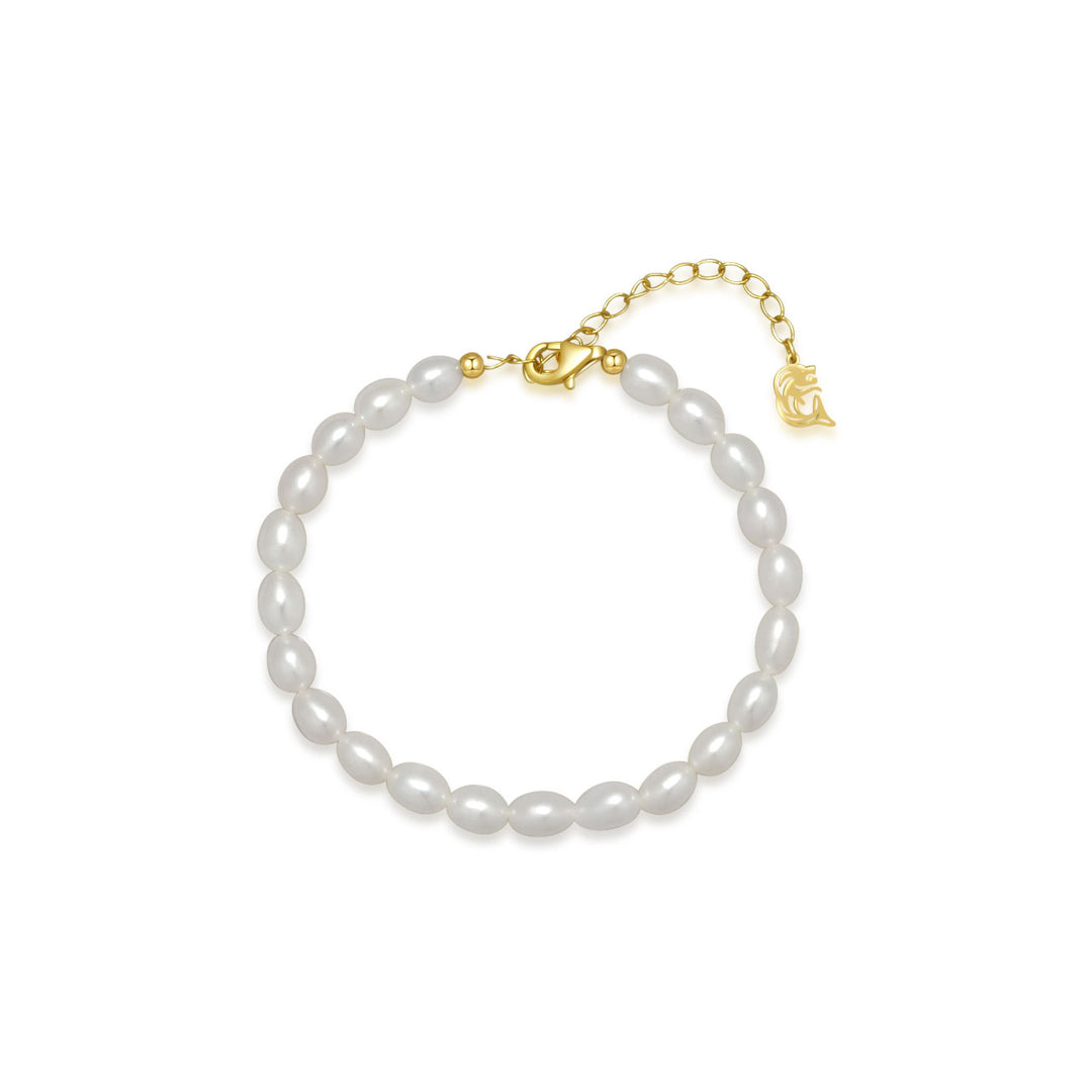 New Yorker Freshwater Pearl Bracelet WB00124 - PEARLY LUSTRE