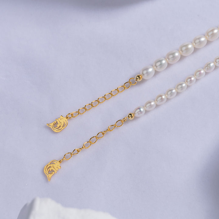 New Yorker Freshwater Pearl Bracelet WB00124 - PEARLY LUSTRE