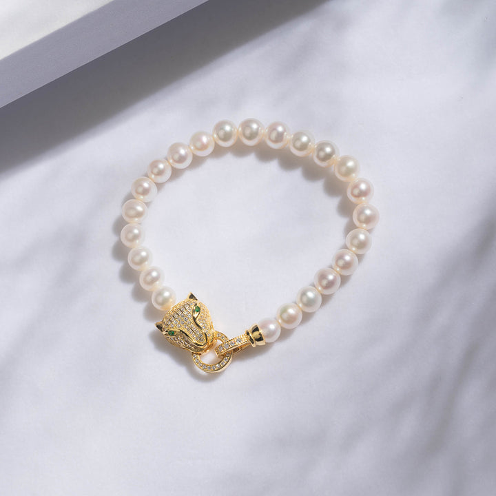 Freshwater Pearl Bracelet WB00134 | RAINFOREST - PEARLY LUSTRE
