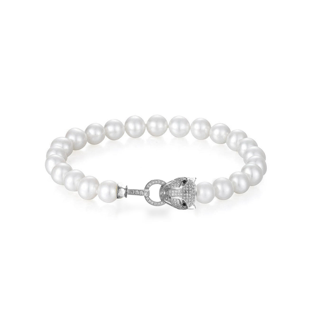 Freshwater Pearl Bracelet WB00136 | RAINFOREST - PEARLY LUSTRE