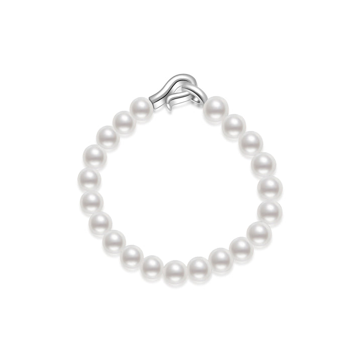 Grand Prix Season Singapore Formula One Freshwater Pearl Bracelet WB00144 | New Yorker - PEARLY LUSTRE