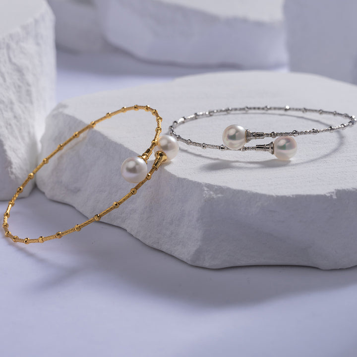 Elegant Freshwater Pearl Bracelet WB00145 - PEARLY LUSTRE