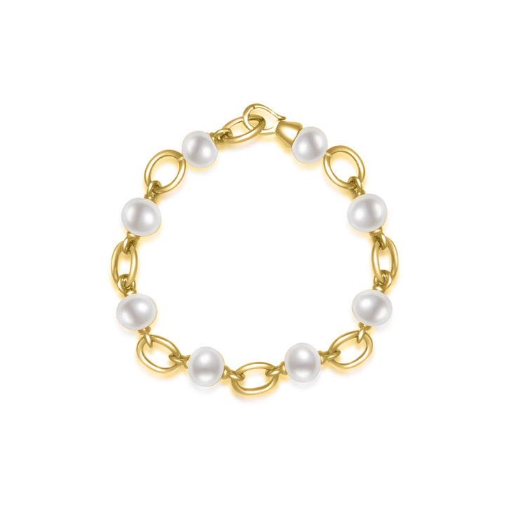 Grand Prix Season Singapore Formula One Freshwater Pearl Bracelet WB00148 | New Yorker - PEARLY LUSTRE