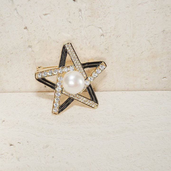 Passion for Life Freshwater Pearl Brooch WC00026 - PEARLY LUSTRE