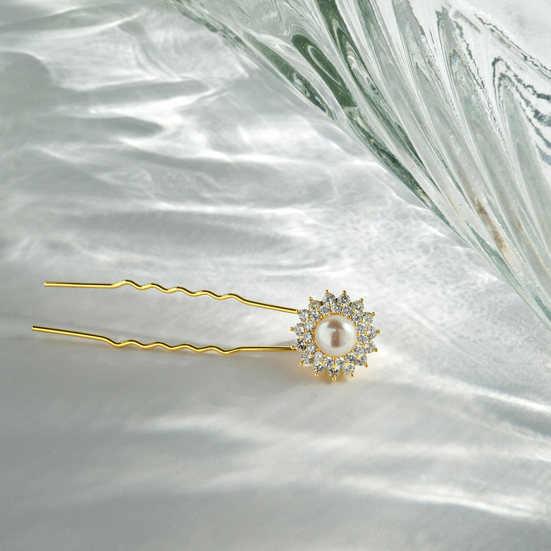 Passion for Life Freshwater Pearl Brooch WC00050 - PEARLY LUSTRE