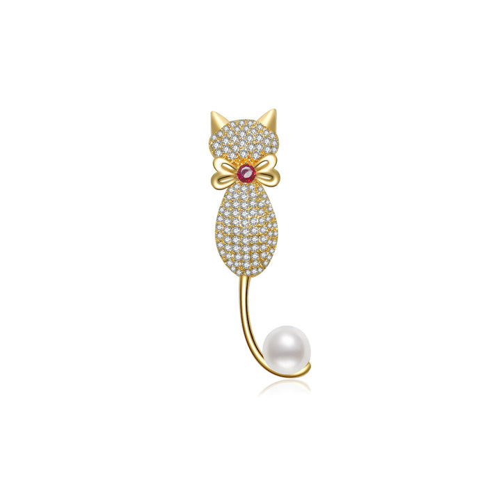 Passion for Life Freshwater Pearl Brooch WC00060 - PEARLY LUSTRE