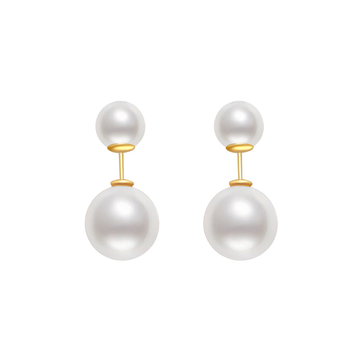 Interchangeable Pearl Earrings WE00038 | Possibilities - PEARLY LUSTRE