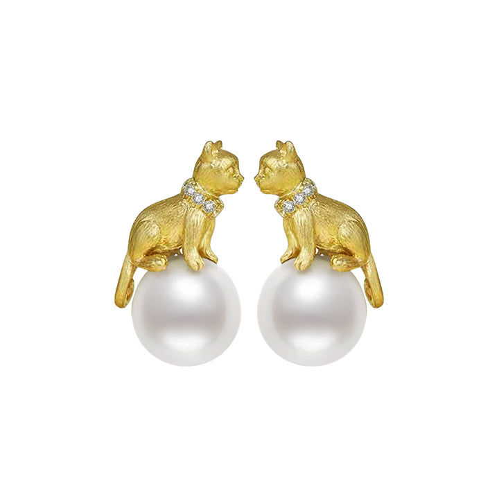 New Yorker Freshwater Pearl Earrings WE00040 - PEARLY LUSTRE