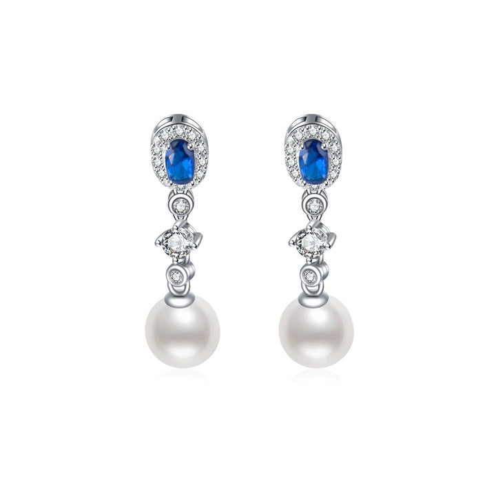 Ocean Star Freshwater Pearl Earrings WE00103 - PEARLY LUSTRE