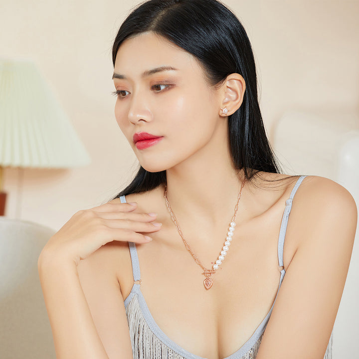 Asian Civilisations Museum Freshwater Pearl Earrings WE00231 | New Yorker Collection - PEARLY LUSTRE