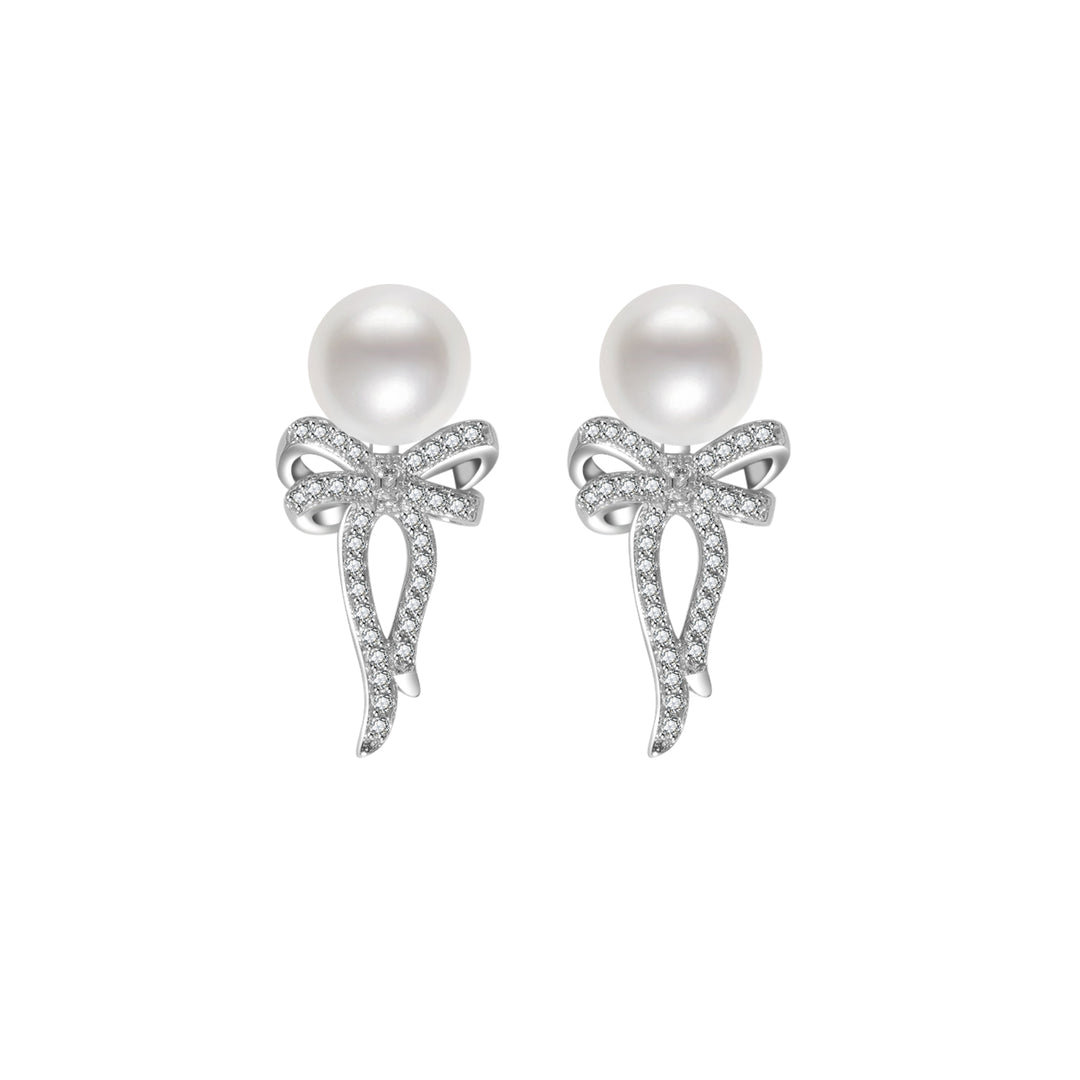 Elegant Freshwater Pearl Earrings WE00297 - PEARLY LUSTRE