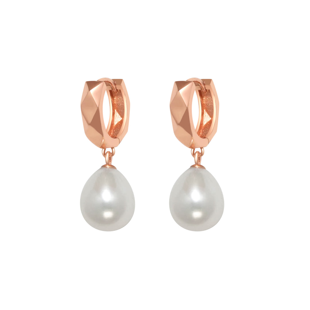 New Yorker Freshwater Pearl Earrings WE00351 - PEARLY LUSTRE