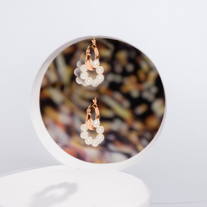 New Yorker Freshwater Pearl Earrings WE00376 - PEARLY LUSTRE