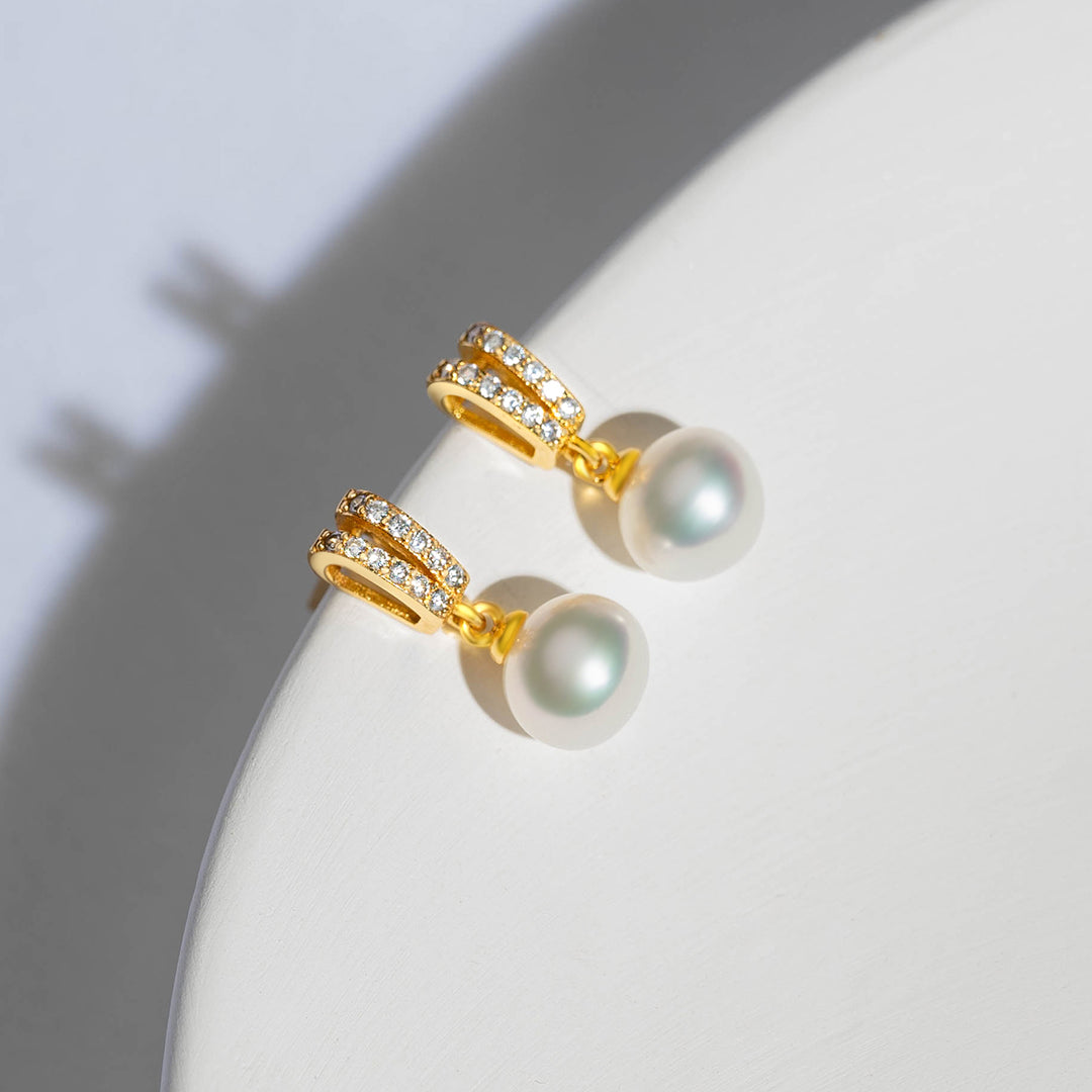 Elegant Freshwater Pearl Set WS00069 - PEARLY LUSTRE