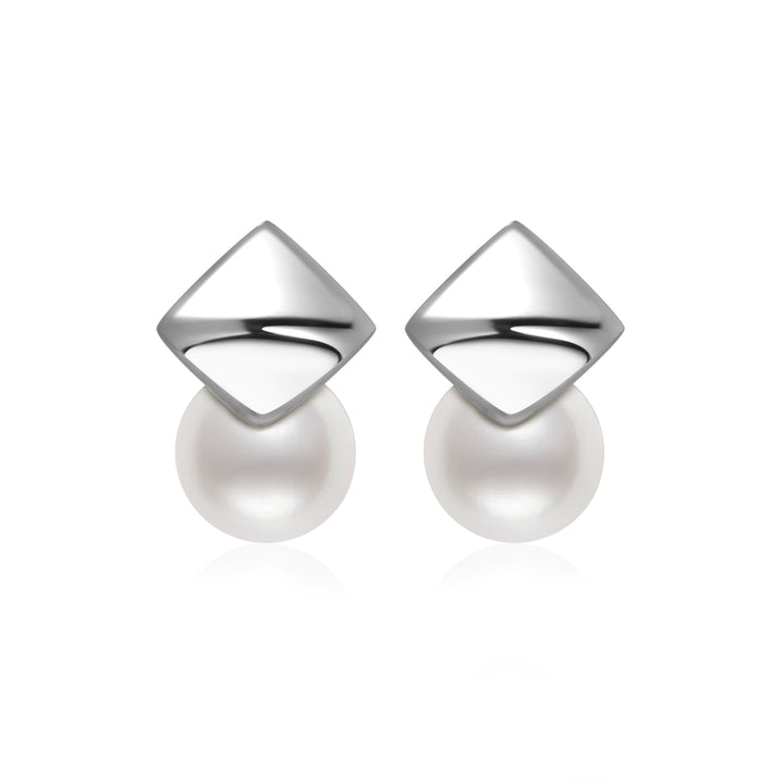 New Yorker Freshwater Pearl Earrings WE00492 - PEARLY LUSTRE