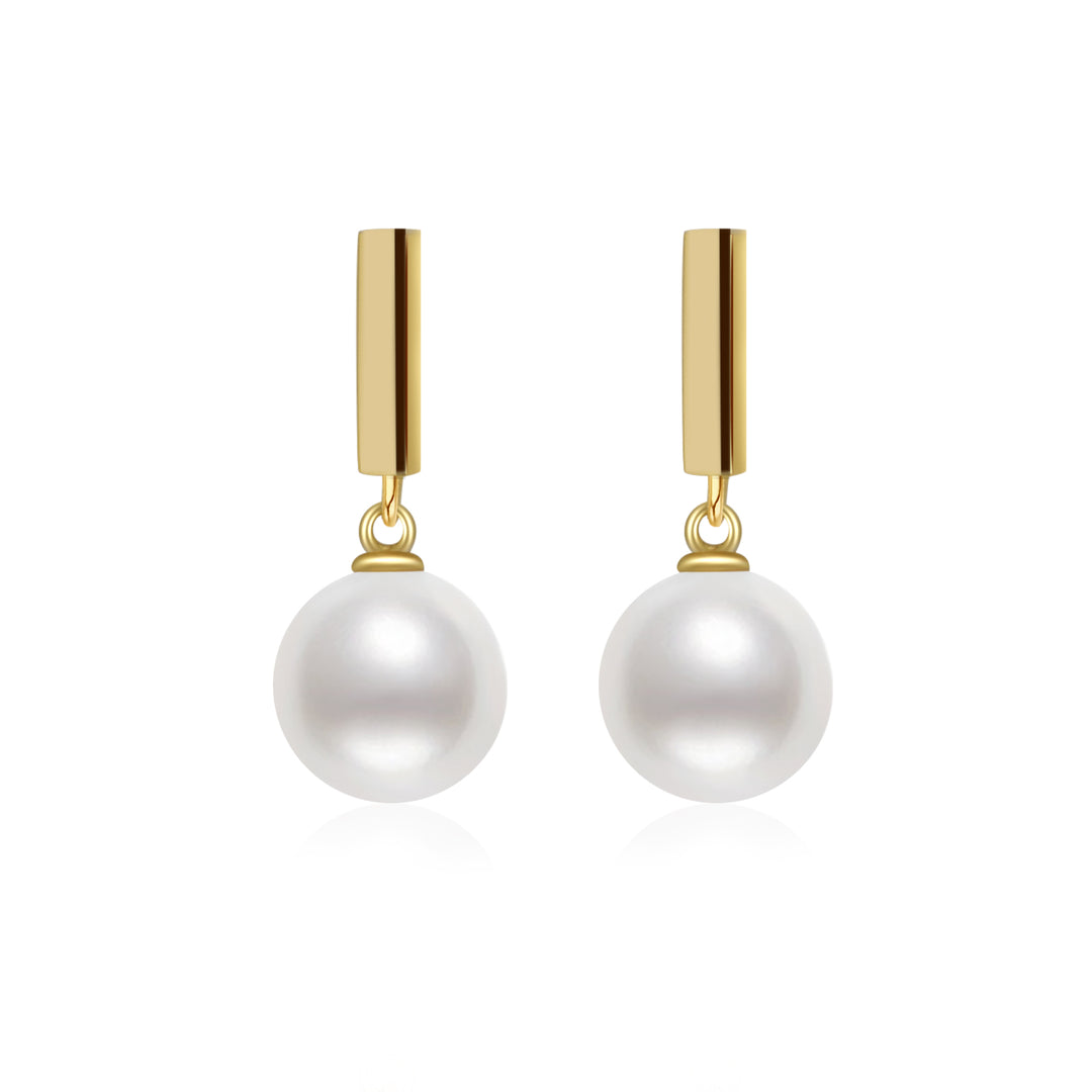 New Yorker Freshwater Pearl Earrings WE00493 - PEARLY LUSTRE