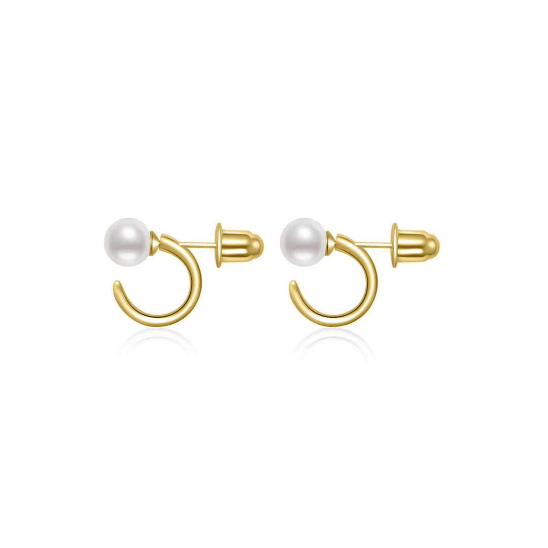New Yorker Freshwater Pearl Earrings WE00537 - PEARLY LUSTRE