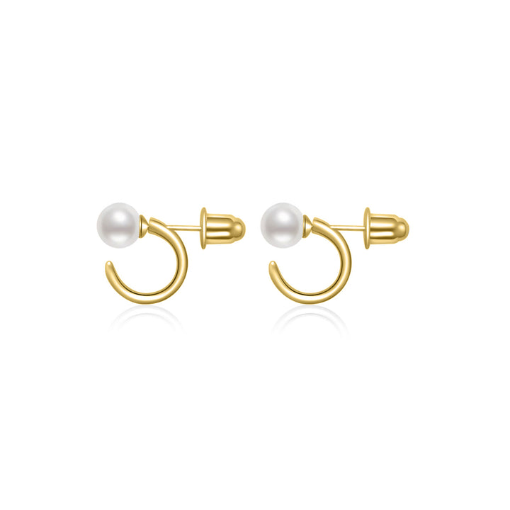 New Yorker Freshwater Pearl Earrings WE00537 - PEARLY LUSTRE