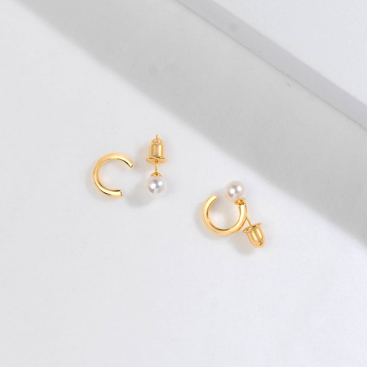 New Yorker Freshwater Pearl Earrings WE00537 - PEARLY LUSTRE