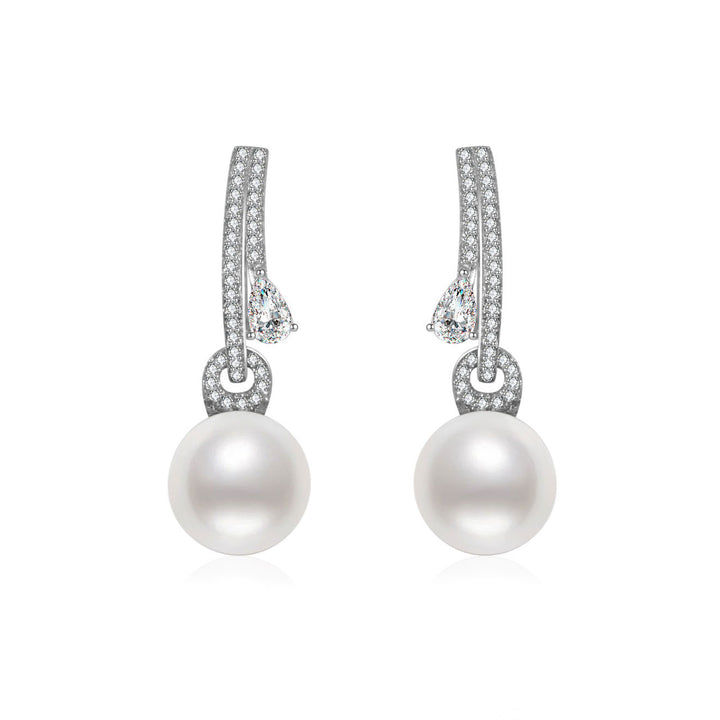 Elegant Edison Pearl Earrings WE00501 - PEARLY LUSTRE