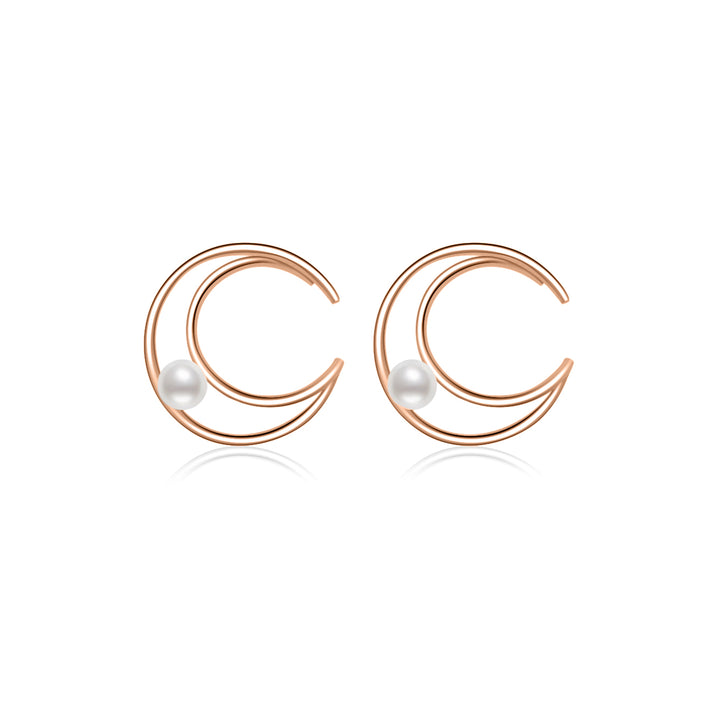 New Yorker Freshwater Pearl Earring Cuff WE00523 - PEARLY LUSTRE