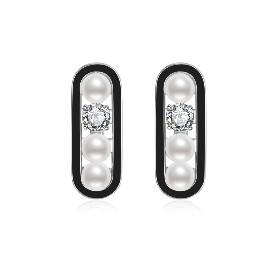 Top Grade Freshwater Pearl Earrings WE00533 | DECO - PEARLY LUSTRE