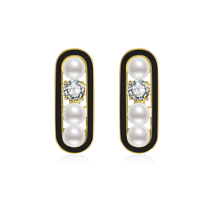 Top Grade Freshwater Pearl Earrings WE00534 | DECO - PEARLY LUSTRE