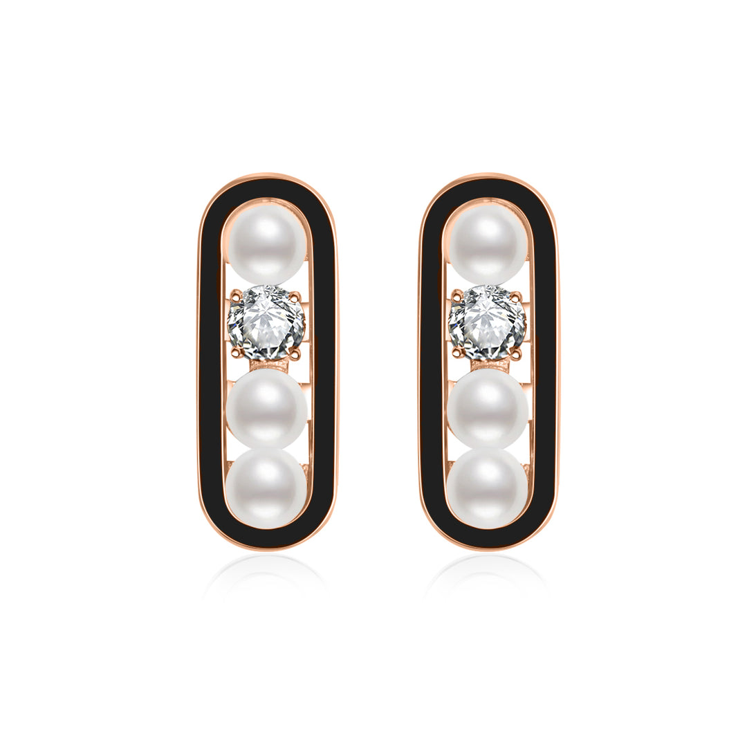 Top Grade Freshwater Pearl Earrings WE00535 | DECO - PEARLY LUSTRE