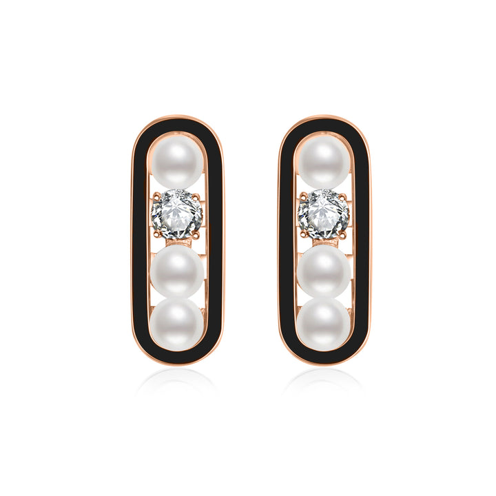 Top Grade Freshwater Pearl Earrings WE00535 | DECO - PEARLY LUSTRE