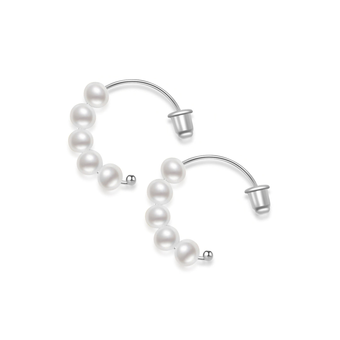 New Yorker Freshwater Pearl Earrings WE00547 - PEARLY LUSTRE