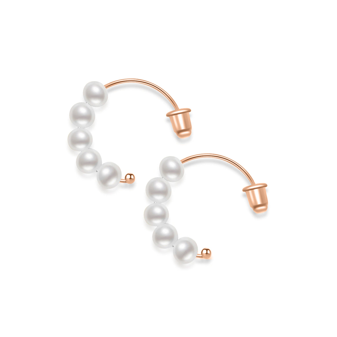 New Yorker Freshwater Pearl Earrings WE00548 - PEARLY LUSTRE