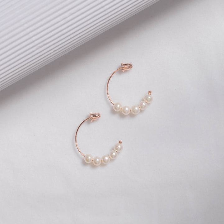 New Yorker Freshwater Pearl Earrings WE00548 - PEARLY LUSTRE