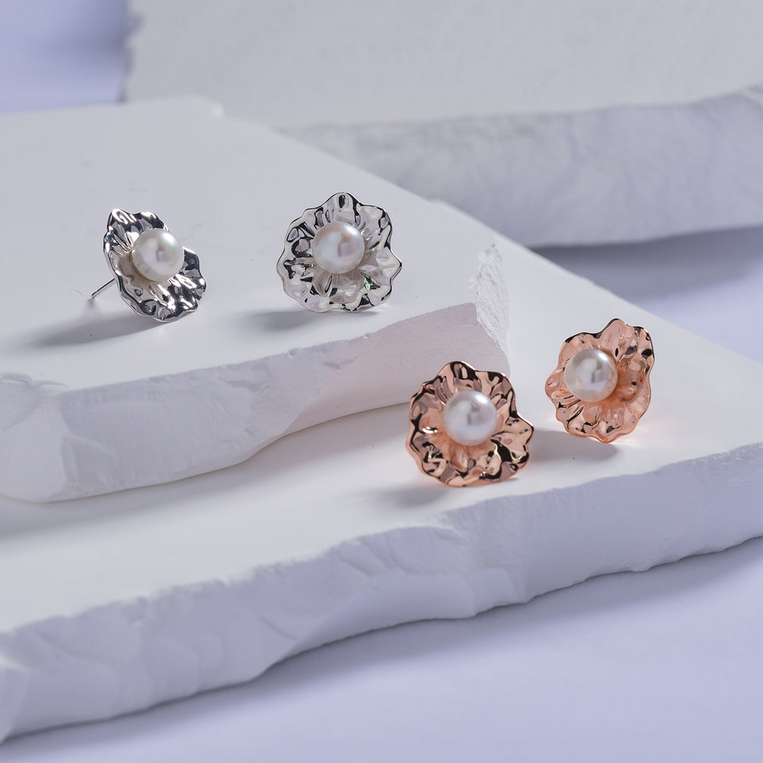 New Yorker Freshwater Pearl Earrings WE00565 - PEARLY LUSTRE