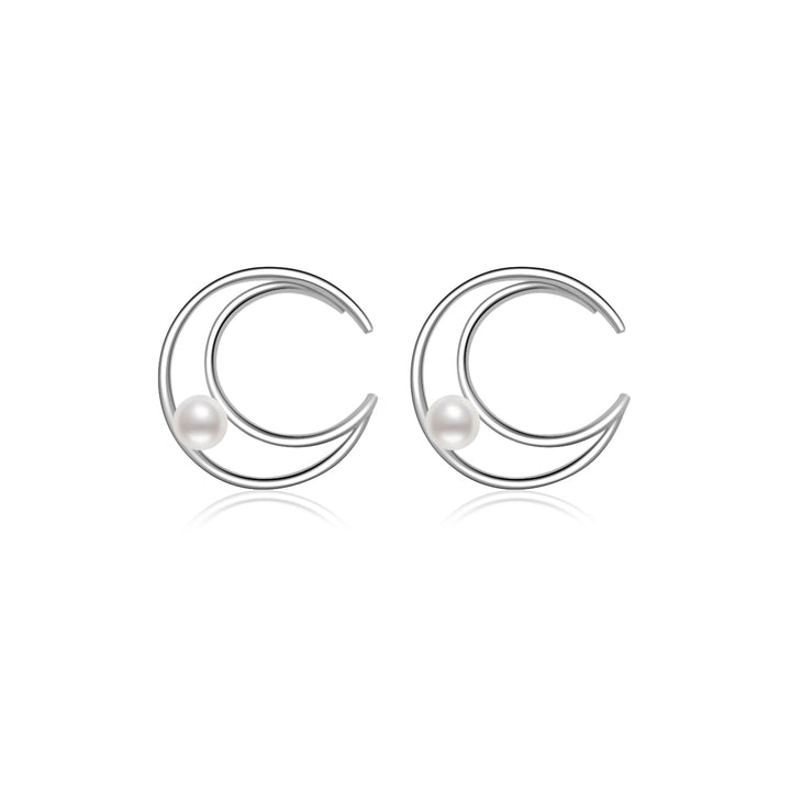 New Yorker Freshwater Pearl Earring Cuff WE00570 - PEARLY LUSTRE