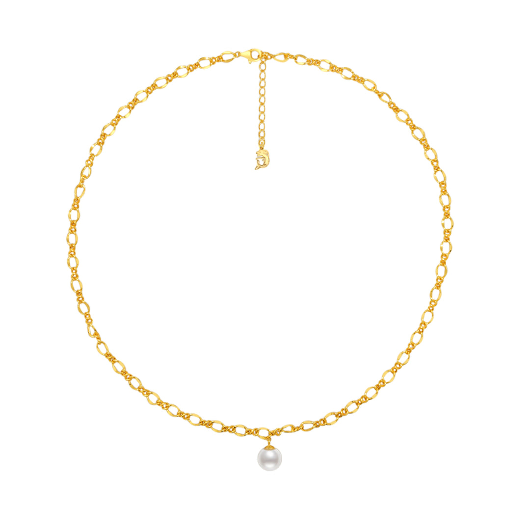 New Yorker Freshwater Pearl Necklace WN00206 - PEARLY LUSTRE