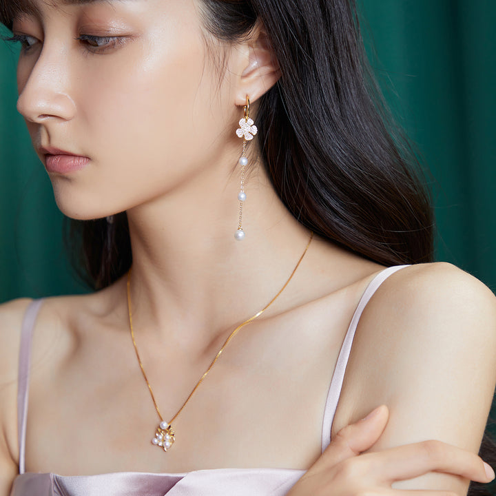 Elegant Freshwater Pearl Multi Style Earrings WE00277 | GARDENS - PEARLY LUSTRE