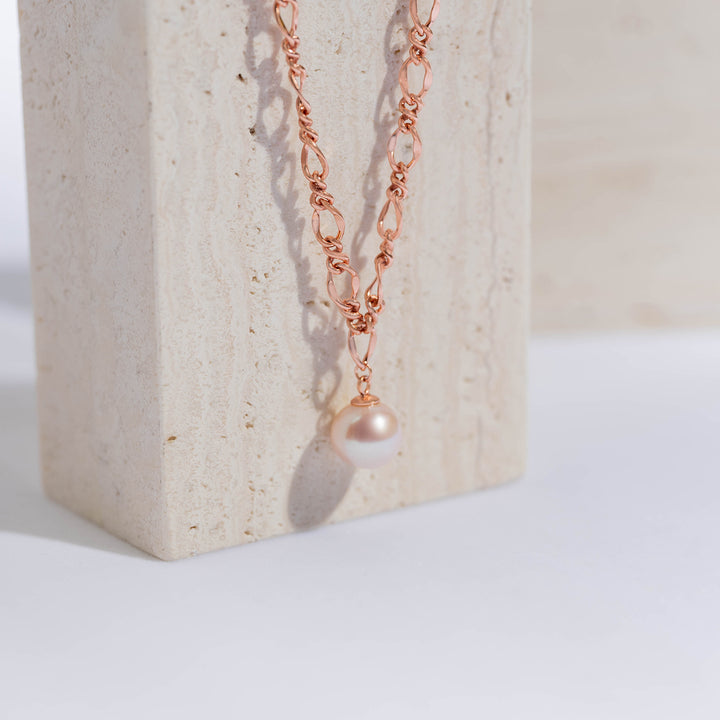 New Yorker Freshwater Pearl Necklace WN00377 - PEARLY LUSTRE