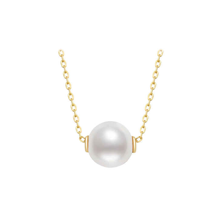 Sterling Silver Interchangeable Necklace WN00386 | Possibilities - PEARLY LUSTRE