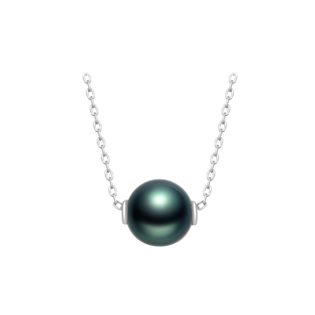 Sterling Silver Interchangeable Necklace WN00385 | Possibilities - PEARLY LUSTRE