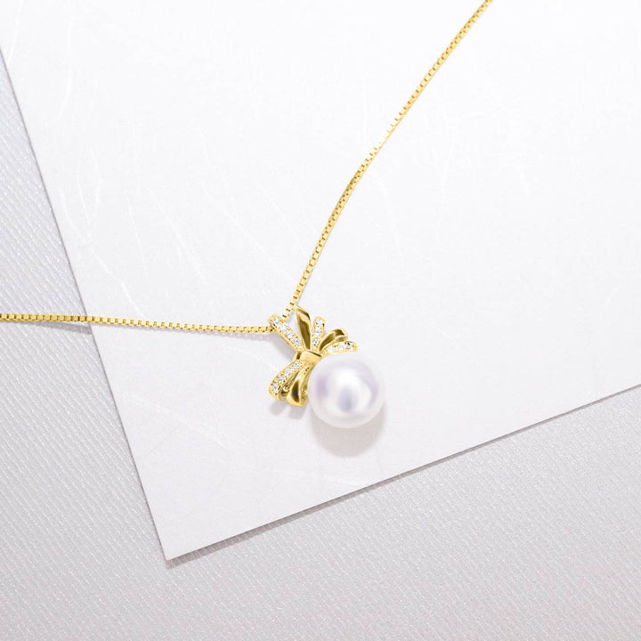 Elegant Freshwater Pearl Necklace WN00421 - PEARLY LUSTRE